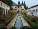 Generalife in der Alhambra in Granada (19. Nov.)