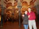 Sabine und ich in der Mezquita-Catedral de Córdoba (20. Nov.)