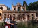 Ich und Sabine im Real Alcázar de Sevilla (21. Nov.)