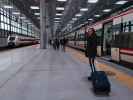 Sabine in der Estación Cádiz (22. Nov.)