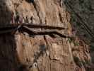 Caminito del Rey: nach der Hängebrücke (23. Nov.)