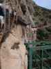 Caminito del Rey: nach der Hängebrücke (23. Nov.)