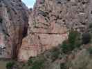 Caminito del Rey: nach der Hängebrücke (23. Nov.)