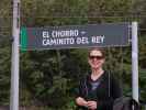 Sabine in der Estación El Chorro (23. Nov.)