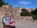 Ich und Sabine im Castillo de Gibralfaro in Málaga (24. Nov.)