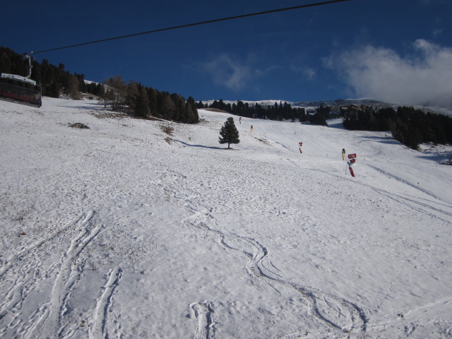 Tal-Abfahrt von der Panoramabahn aus