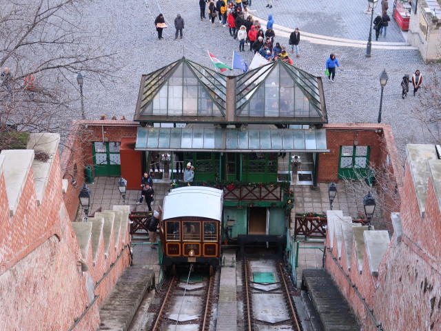 Standseilbahn zum Burgberg (23. Dez.)
