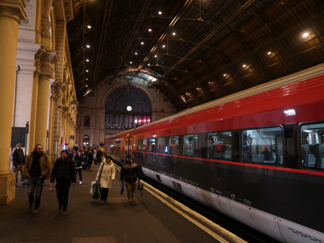 Bahnhof Keleti pályaudvar (23. Dez.)