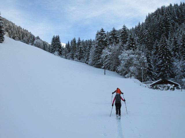 Martina und Axel zwischen Weerbach und Gasthof Innerst