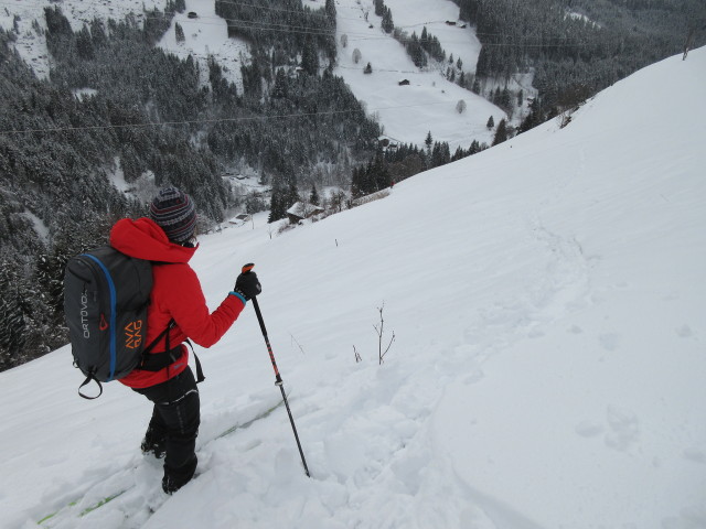 Martina zwischen Gasthof Innerst und Weerbach