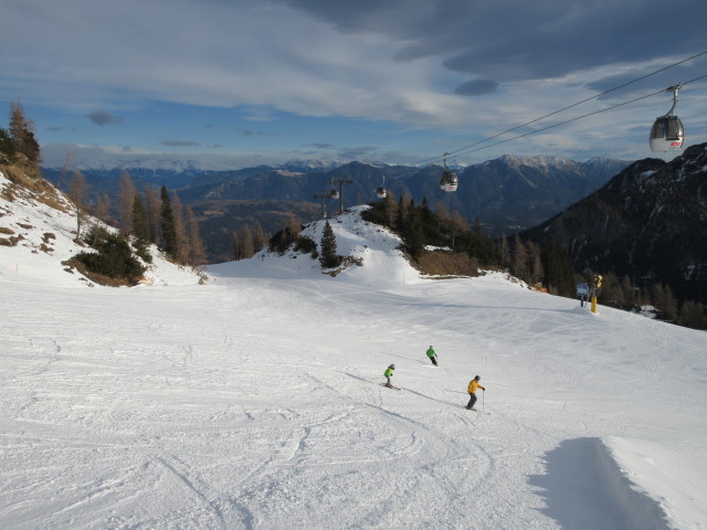 Tressdorf-Alm-Abfahrt und Tröglabfahrt (12. Jän.)