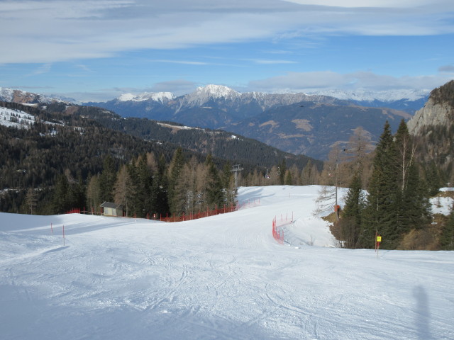 Watschiger-Alm-Abfahrt (12. Jän.)