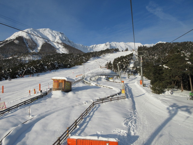 Alpine Coaster von der Untermarkter Alm-Bahn aus