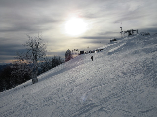 Bergstation der Gipfellifte