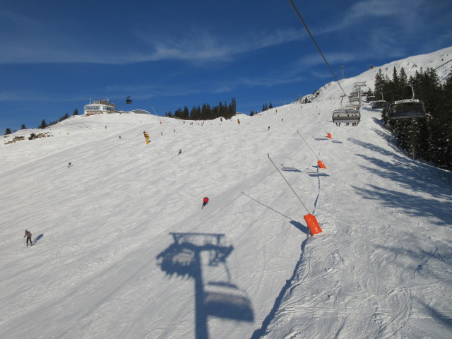 Halbjochabfahrt vom Rossh&uuml;tten-Express aus