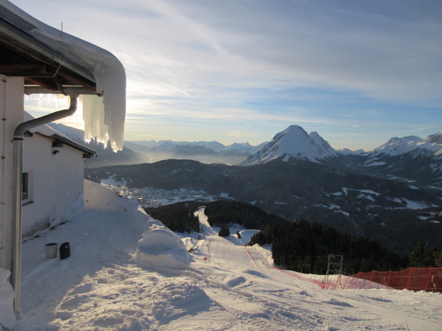von der Bergstation der Standseilbahn Richtung Westen
