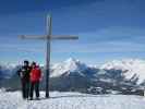 Ich und Stefan am Seefelder Joch, 2.060 m