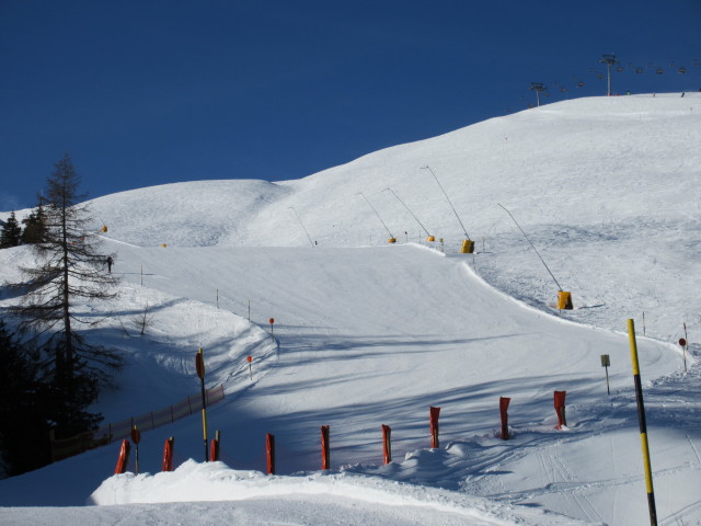 Abfahrt 'Riesenslalom Damen'