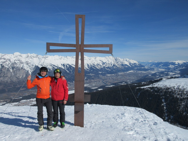 Ich und Stefan am Pleisen, 2.236 m