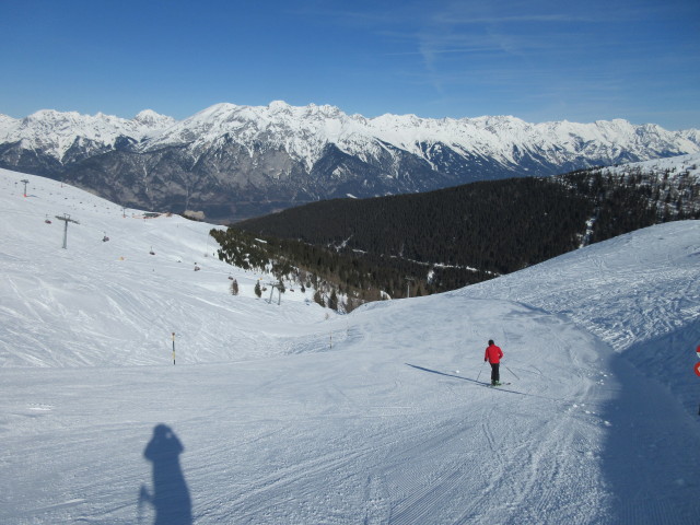 Stefan auf der Abfahrt 'Riesenslalom Herren'