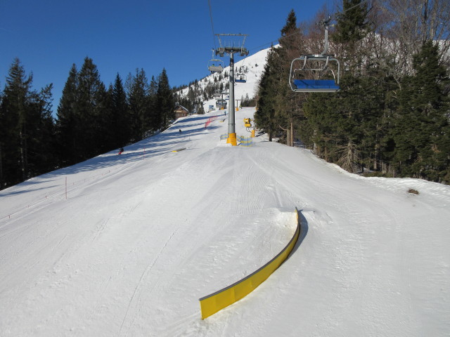 Snowpark vom Bodenbauerexpress aus