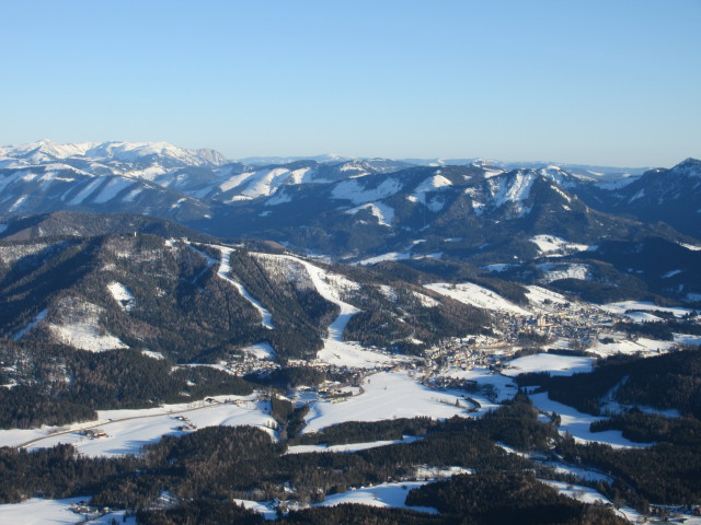 von der Gemeindealpe Richtung Südosten