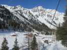 Schlicker Alm von der Sennjochbahn aus