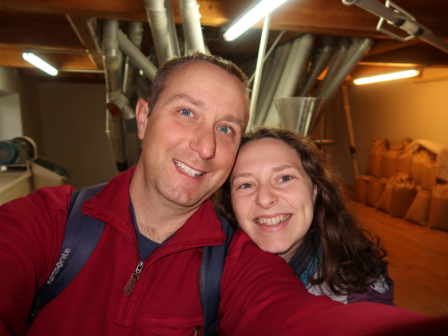 Ich und Sabine in der Mühle