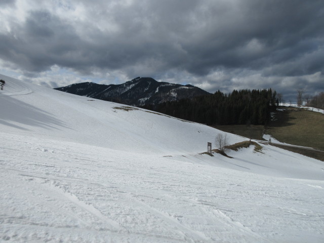 Sattel-Piste von der Steinkogel-Piste aus