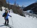 Stefan auf der Piste 'Fang'