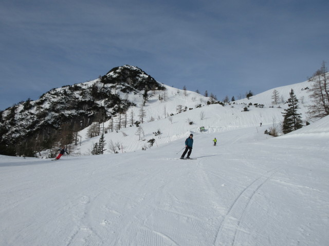 Ronald auf der Abfahrt Gsoll Panorama