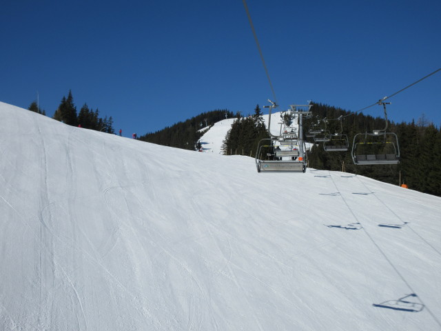 Hirschkogelpiste vom Hirschkogel-Express aus