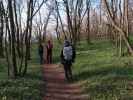 Sabine, Jörg und Erich im Hainburger Wald