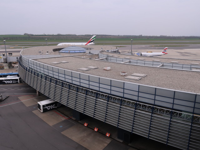 von der Besucherterrasse aus