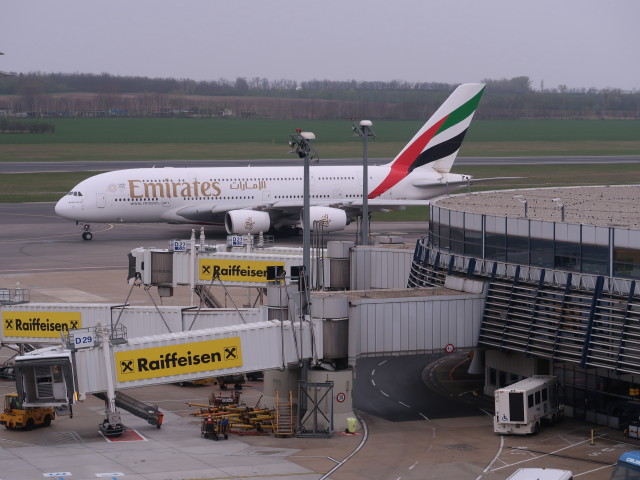 Airbus A380 von Emirates