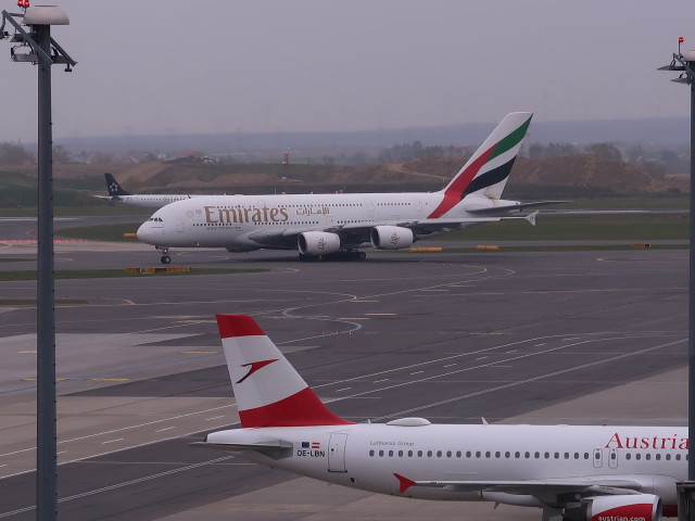 Airbus A380 von Emirates