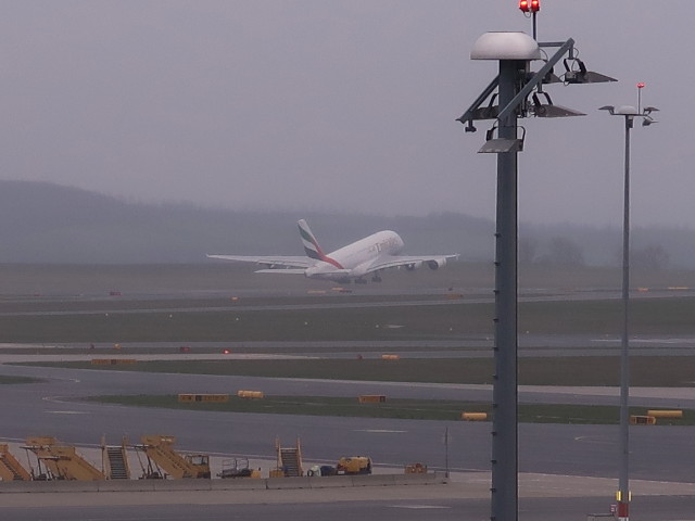 Airbus A380 von Emirates