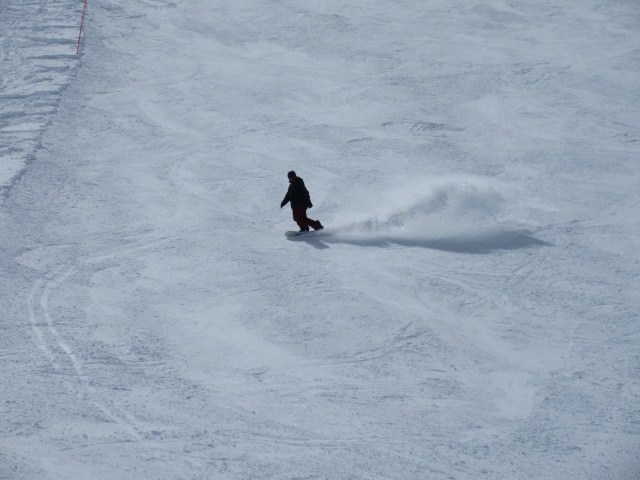Markus auf der Piste 35 (7. Apr.)