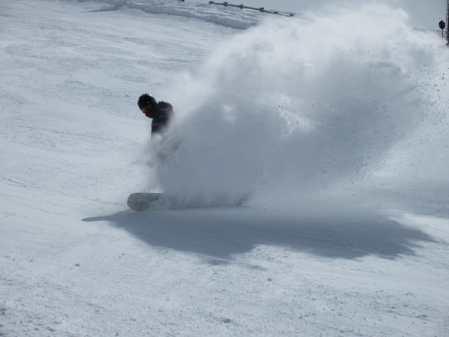 Markus auf der Piste 35 (7. Apr.)