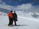 Ich und Markus auf der Piste 40 (7. Apr.)