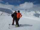 Markus und ich auf der Piste 40 (7. Apr.)