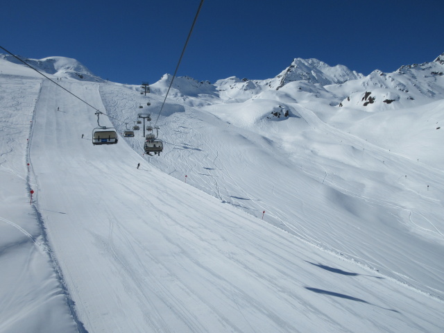 Ochsenalmpiste von der Ochsenalmbahn I aus