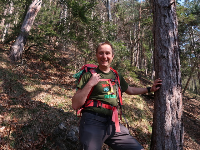 Ich zwischen Pitten und Pittentaler Klettersteig