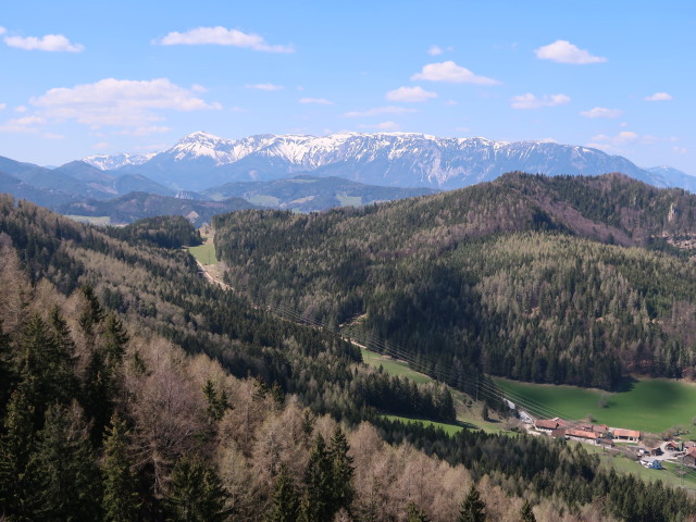 Raxalpe vom Otterrundweg aus