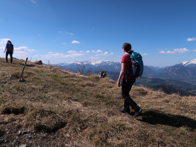 Hannelore und Sabine am Großen Otter, 1.358 m