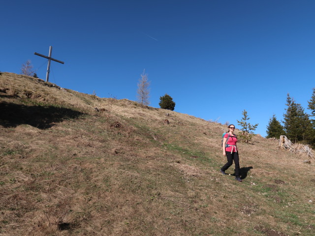 Sabine am Otterrundweg zwischen Großem Otter und Kummerbauerstandl