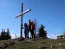 Hannelore, ich und Sabine am Großen Otter, 1.358 m