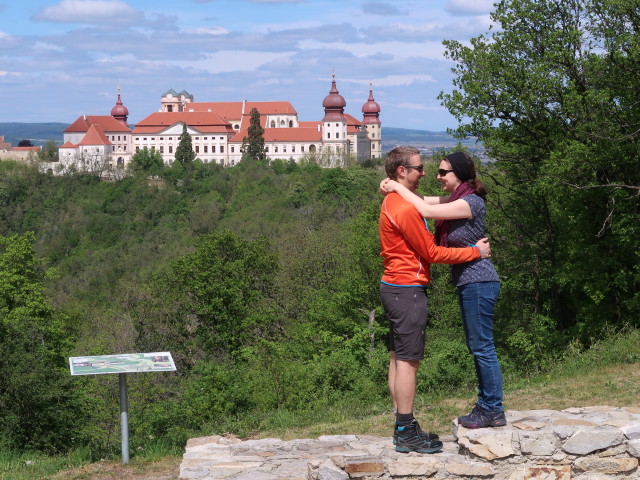 Ich und Sabine am Predigtstuhl, 434 m