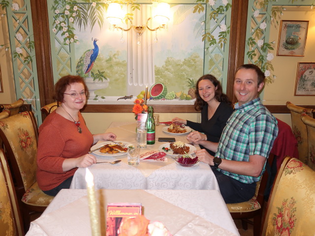 Brigitte, Sabine und ich