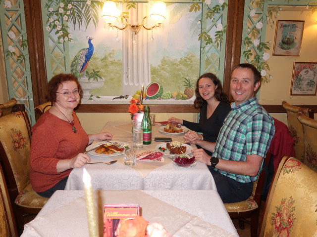 Brigitte, Sabine und ich